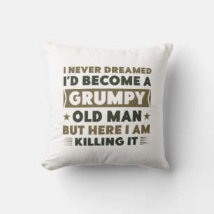 Coussin Vieux grincheux