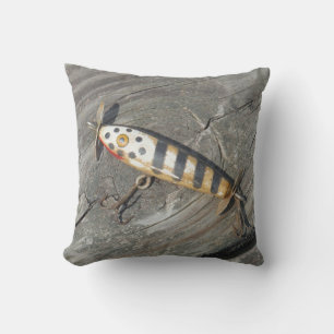 Coussin Vieux leurres de pêche au lac Arrowhead