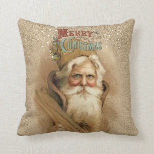 Coussin Vieux Noël Père Noël 2