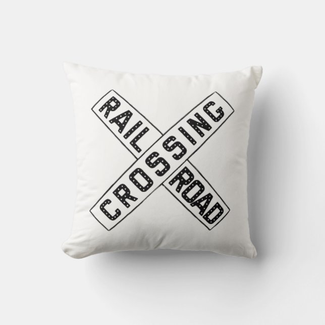 Coussin Vieux signe de Crossbuck (Recto)