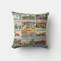 Vieux Texas Cartes postales Jeter l'oreiller