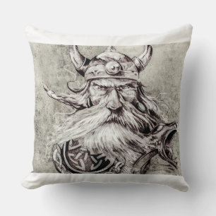 Coussin viking double face