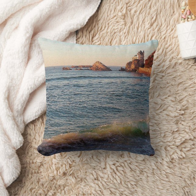 Coussin Villa sur les Rochers (Couverture)