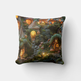 Coussin Village de Gnome