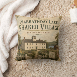Coussin Village Shaker de Sabbathday Lake, Patrimoine du M