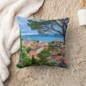 Coussin Ville croate d'Omis (Couverture)