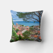 Coussin Ville croate d'Omis (Verso)