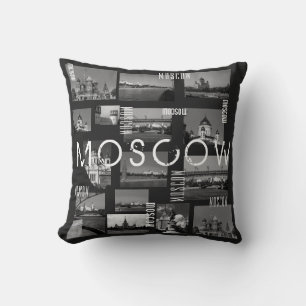 Coussin Ville de Moscou St Basil'architecture de la cathéd