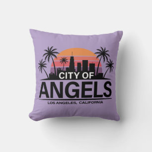 Coussin Ville des Anges, Los Angeles, Californie