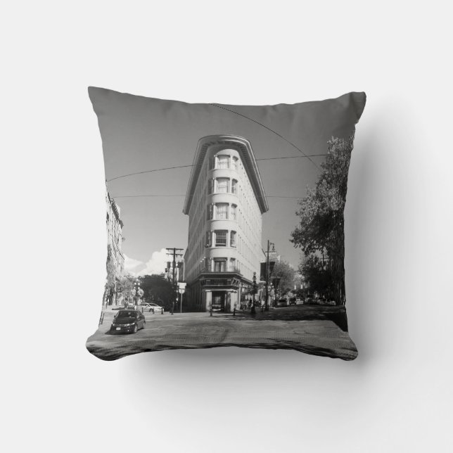 Coussin Ville Vancouver de gaz (Recto)