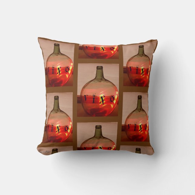 Coussin VIN de carreau (Recto)