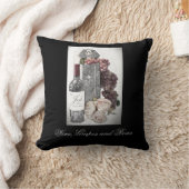 Coussin Vin, raisins et Roses (Couverture)