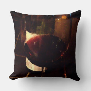 Coussin Vin sous verre