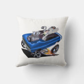 Coussin Vince Crain bleu PLEIN CHARGE 1968 muscle (Verso)