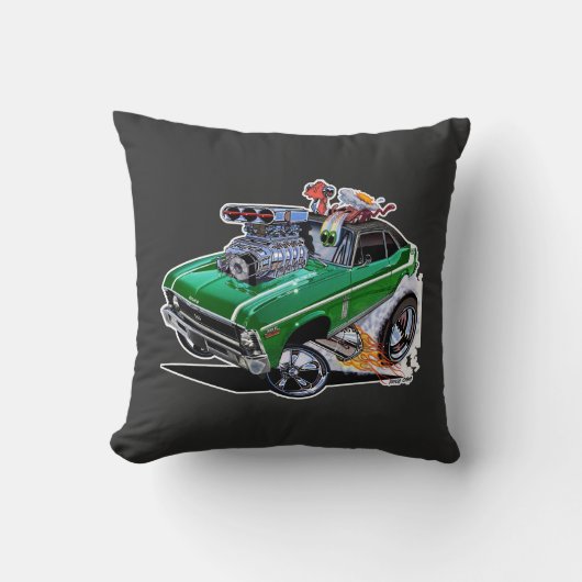 Coussin Vince Crain High Octane Art présente "SUPER NOVA" (Recto)