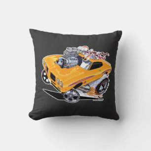 Coussin Vince Crains High Octane Art, 1970 GTO le juge