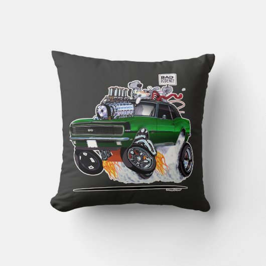 Coussin Vince Crains RAT POWER 1968 Camaro (Recto)