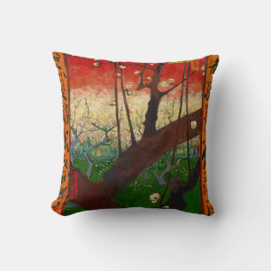 Coussin Vincent van Gogh - Arbre à prune floraison