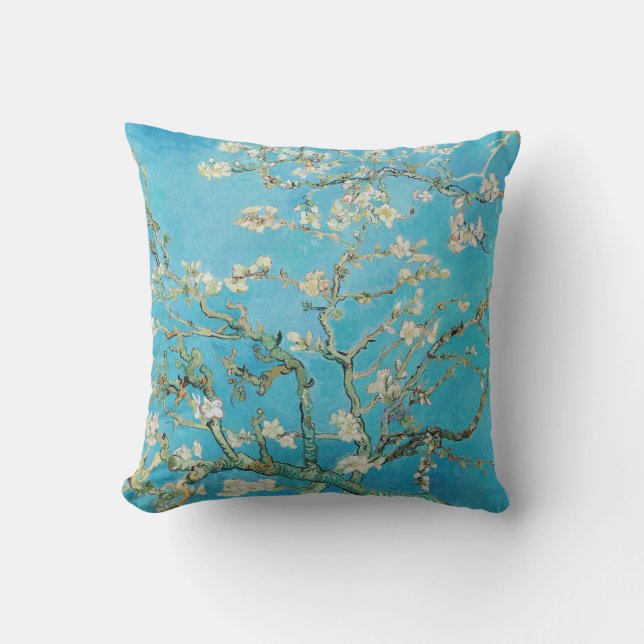 Coussin Vincent van Gogh - Fleur d'amandier (Recto)
