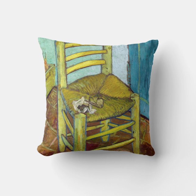 Coussin Vincent van Gogh - La chaise de Van Gogh (Recto)