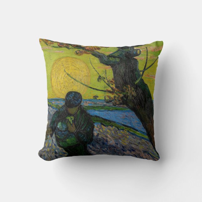 Coussin Vincent van Gogh - Le Semeur  (Recto)