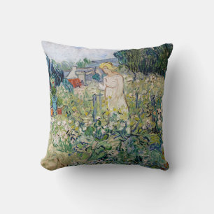 Coussin Vincent van Gogh - Mademoiselle Gachet dans son ja