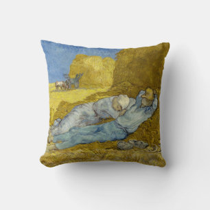 Coussin Vincent Van Gogh - Midi, repos du travail / La Sie