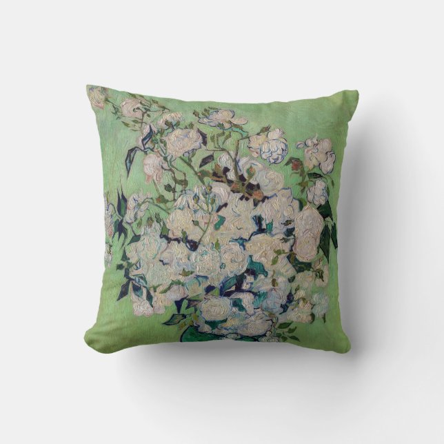 Coussin Vincent van Gogh - Roses (Recto)