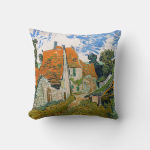 Coussin Vincent van Gogh - Rue à Auvers-sur-Oise