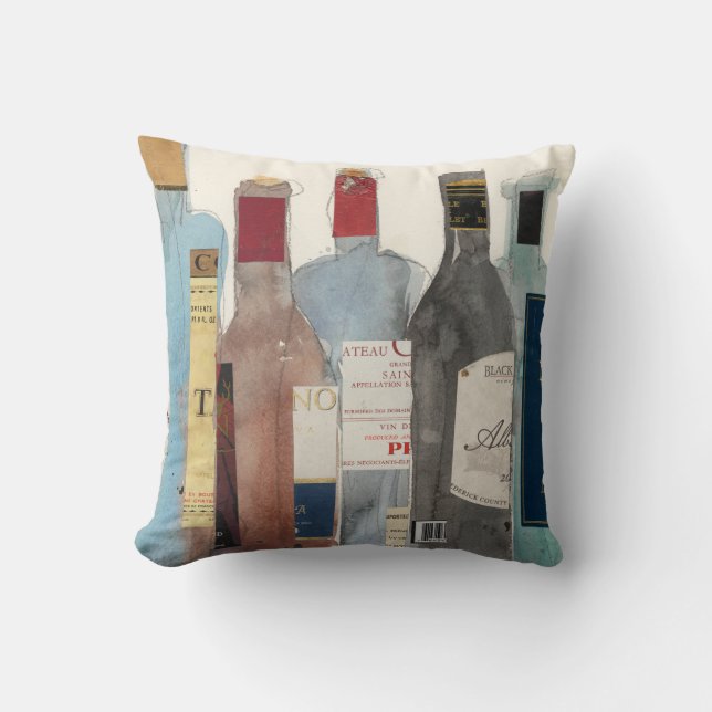 Coussin Vins et spiritueux (Recto)
