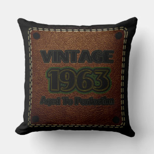 Coussin Vintage 1963 - Âgé À La Perfection