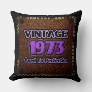 Coussin Vintage 1973 - Âgé À La Perfection