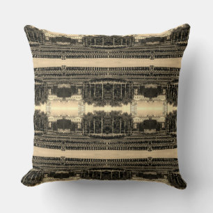 Coussin Vintage Angleterre Gardes défilent dans la souris