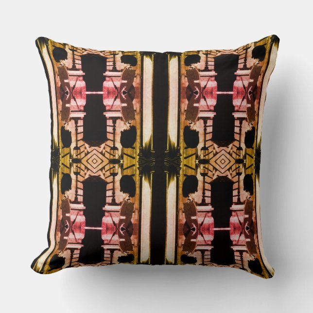 Coussin Vintage Angleterre Londres sentinelle à Buckingham (Recto)