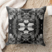Coussin Vintage Angleterre Londres train intérieur (Couverture)