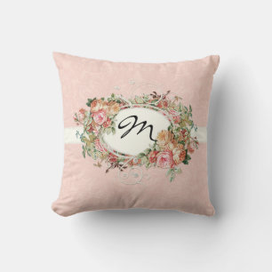 Coussin Vintage Antique Roses