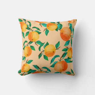 Coussin Vintage aquarelle illustration mélange d'arrière