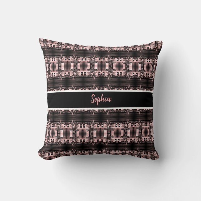 Coussin Vintage Autriche Vienne Courbette espagnole Throw  (Recto)
