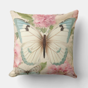 Coussin Vintage Butterfly