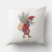 Coussin Vintage Christmas Little Helper Cushion (Recto)