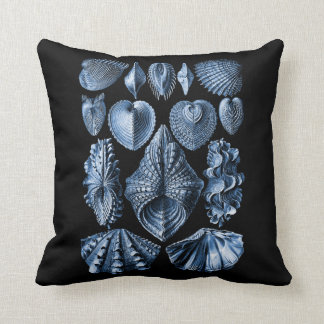 Coussin Vintage de coquillages Haeckel