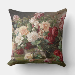 Coussin Vintage E. Rose Hariel    