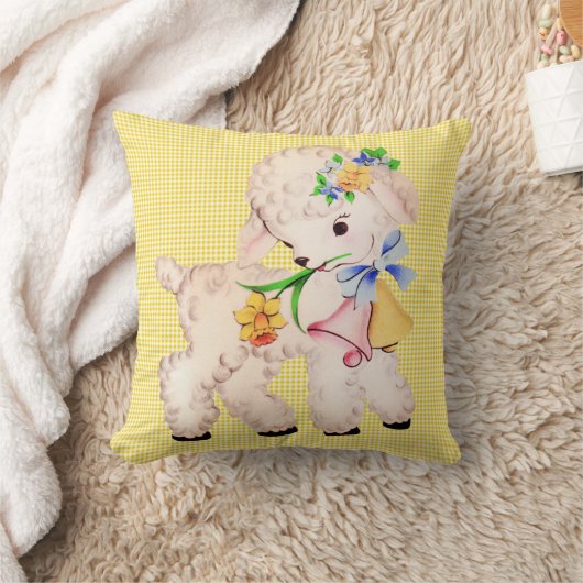 Coussin VINTAGE EASTER LAMB (Couverture)