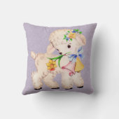 Coussin VINTAGE EASTER LAMB (Verso)