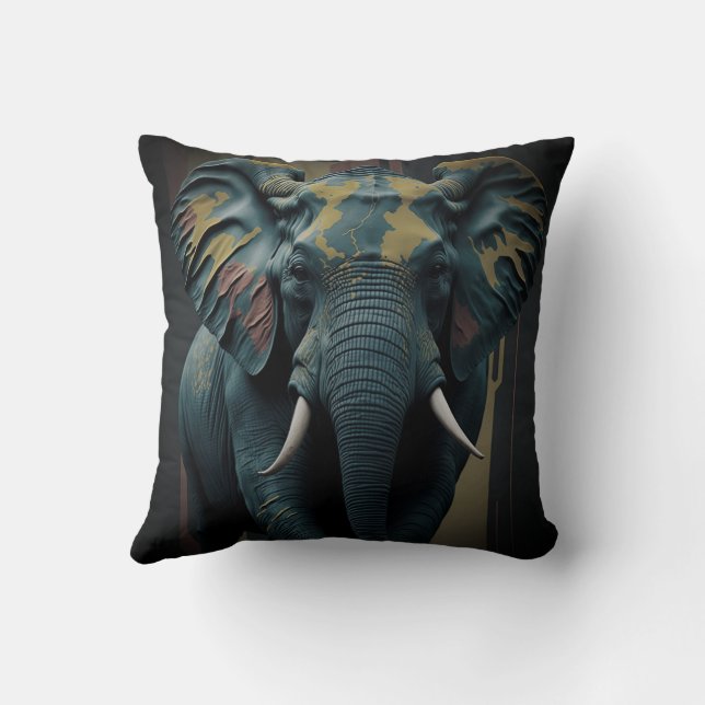 Coussin vintage elephant 4 (Verso)