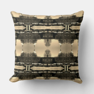 Coussin Vintage États-Unis Washington The Capitol Street B