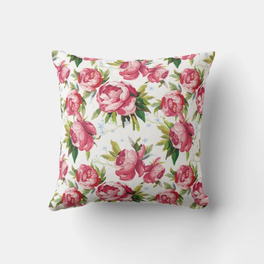 Coussin Vintage floral (Verso)