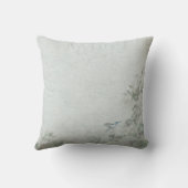 Coussin Vintage Floral Blue Mariage (Verso)