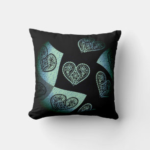 Coussin vintage Floral Heart
