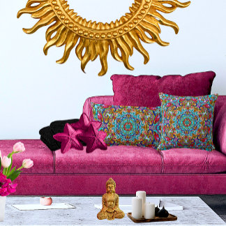 COUSSIN VINTAGE ITALIEN ORNAMENTAL